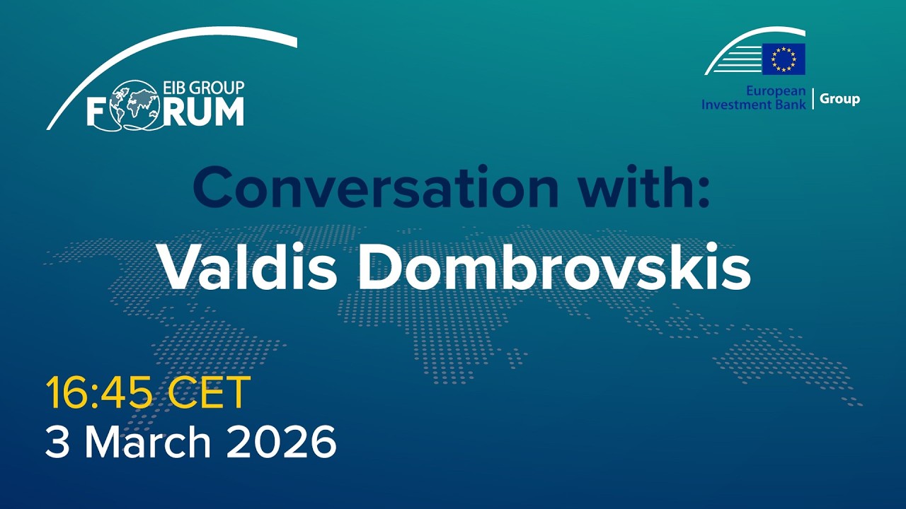 Conversation with Valdis Dombrovskis