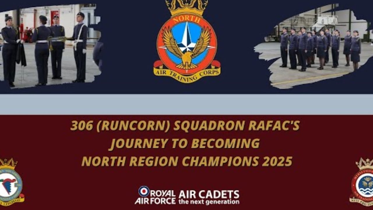 306 (Runcorn) Squadron RAFAC's journey to becoming North Region Champions 2025