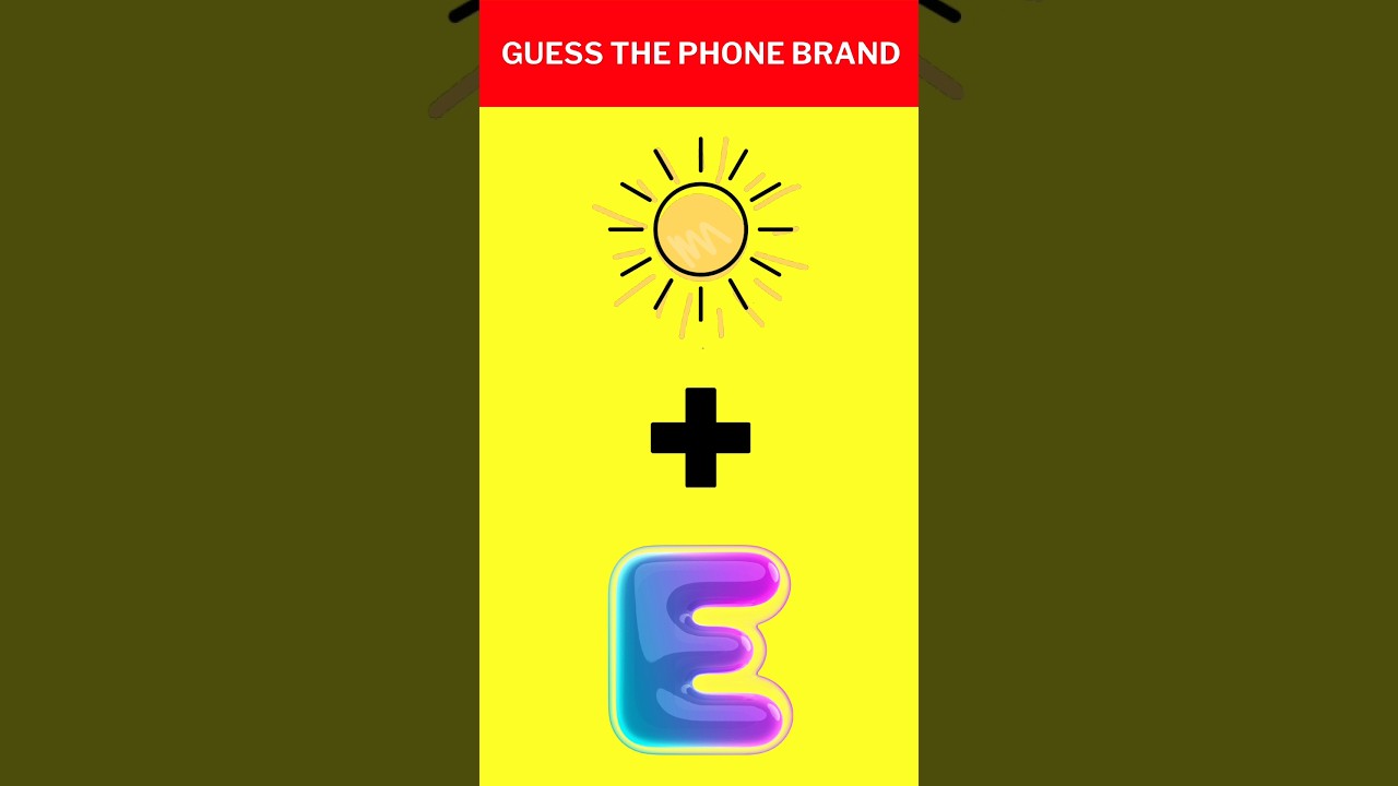 Can you guess the phone brand by emojis? | Emoji Challenge