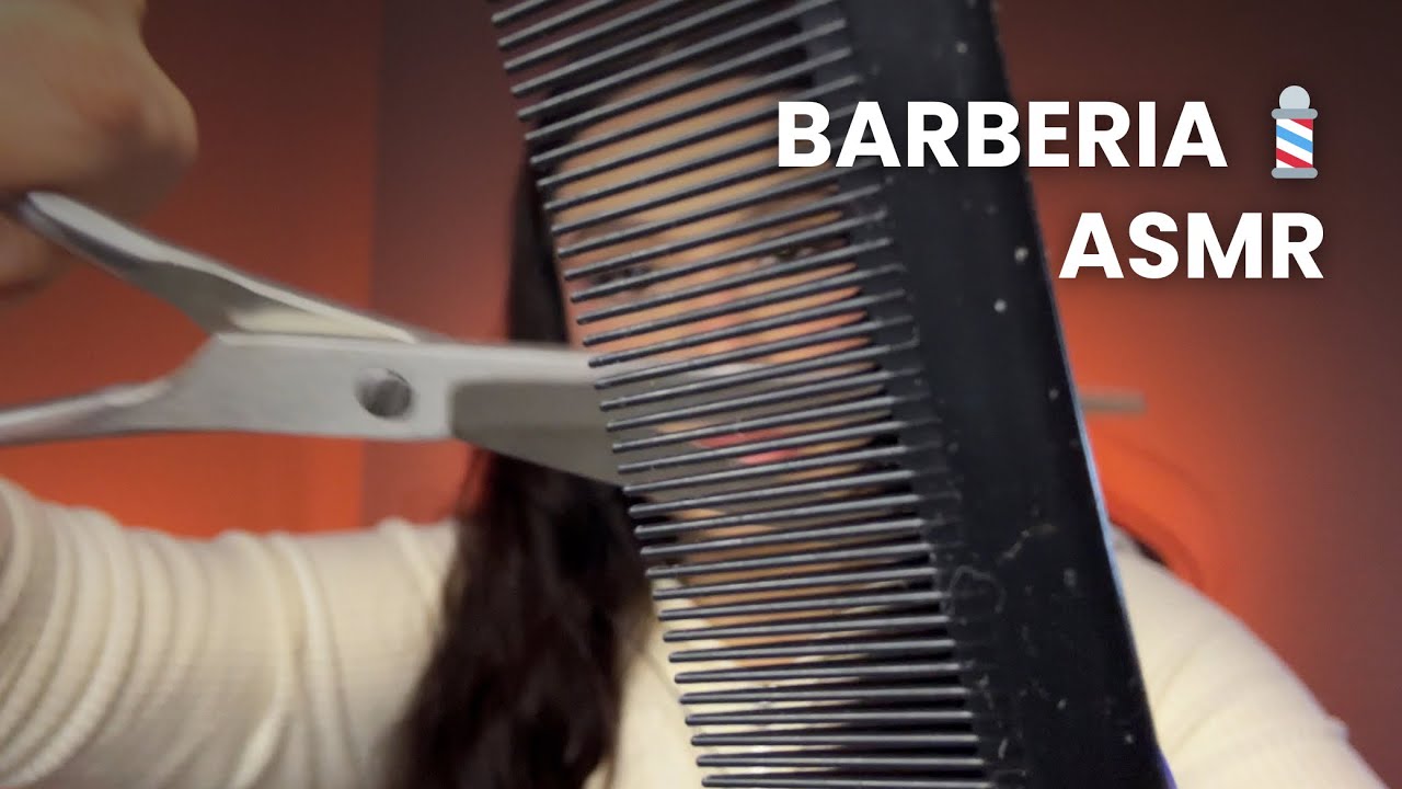 ASMR Barbería 💈 Te corto el pelo y la barba | Sonidos reales, relajante y detallado