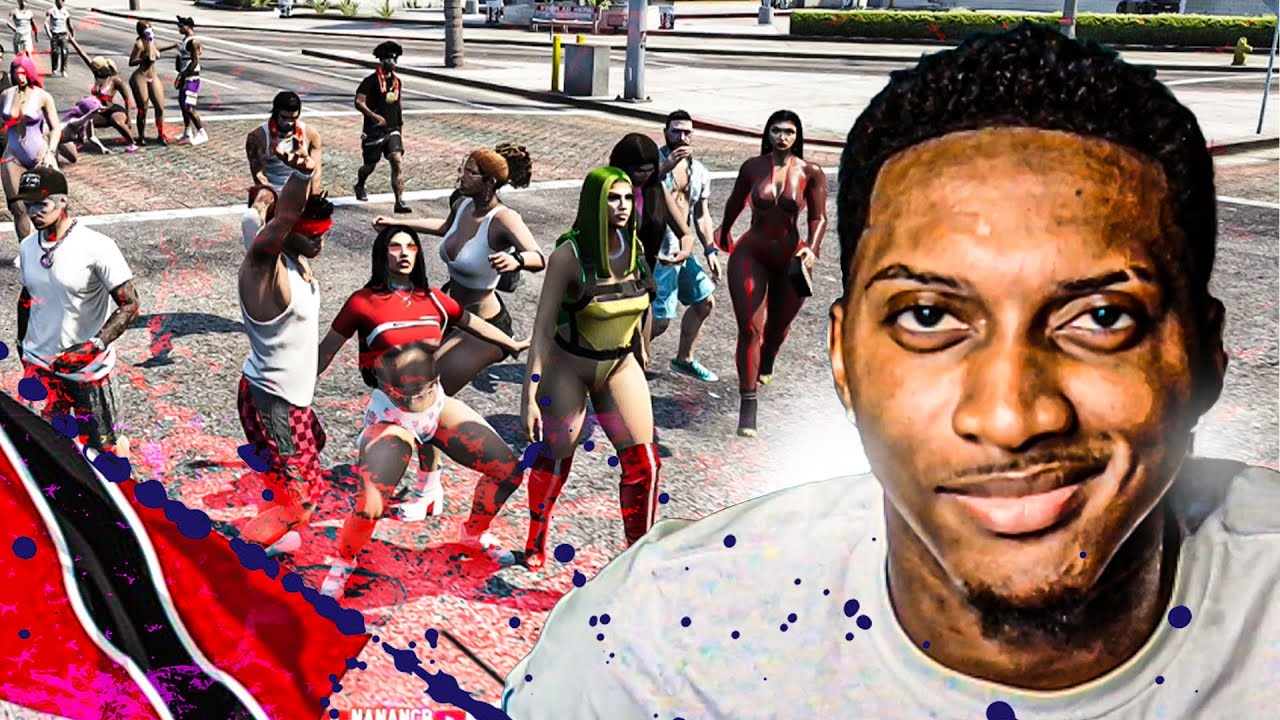 TRINIDAD CARNIVAL MONDAY🇹🇹🕺🏾ON GTA RP | 868 RP