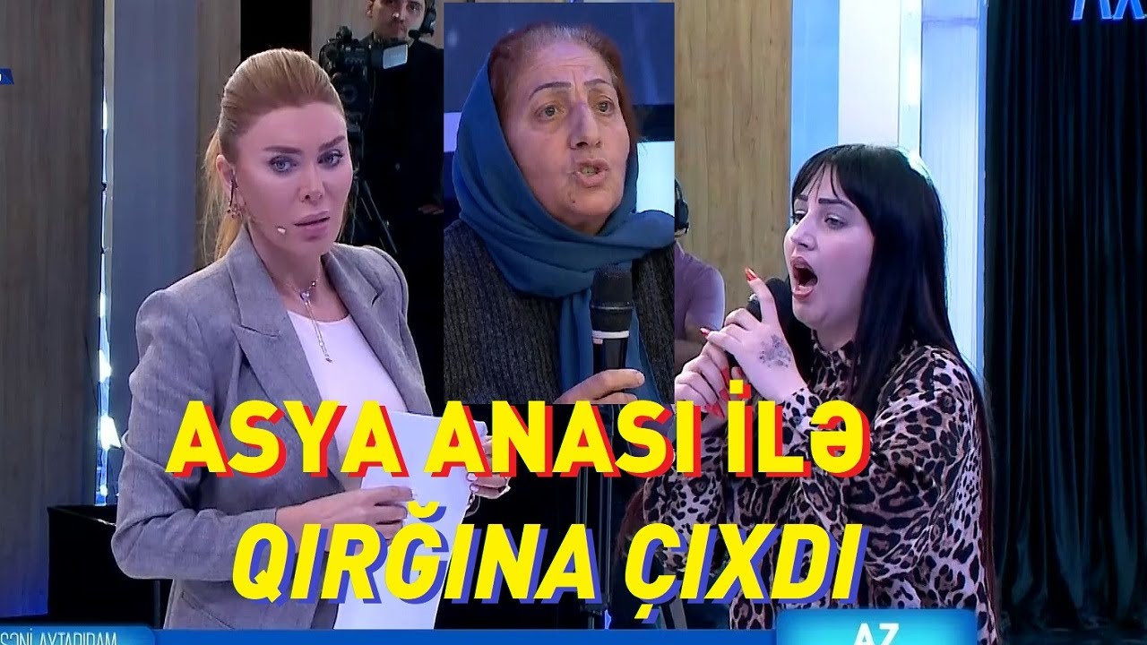Anasından DNT testi istəyən Asya qalmaqal yaratdı! Anasını studiyadan...  Seni axtariram 01.11.2024