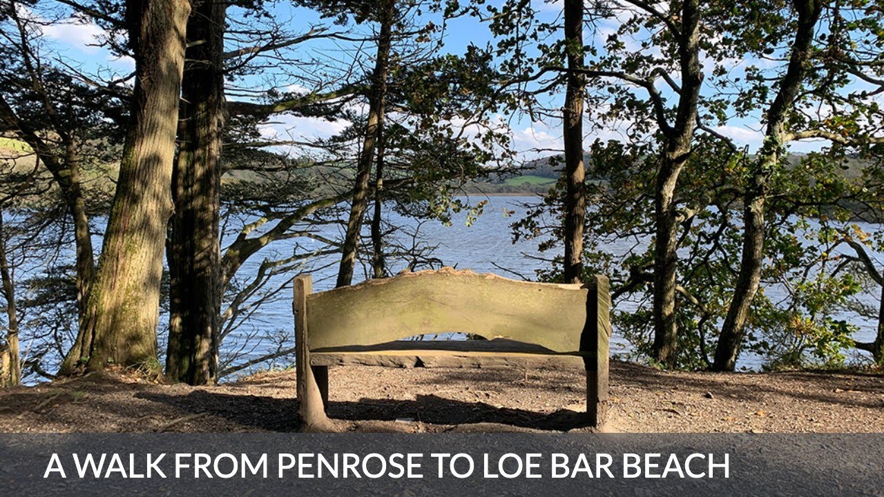 A Winter Walk Around Penrose And Loe Bar, Cornwall, UK