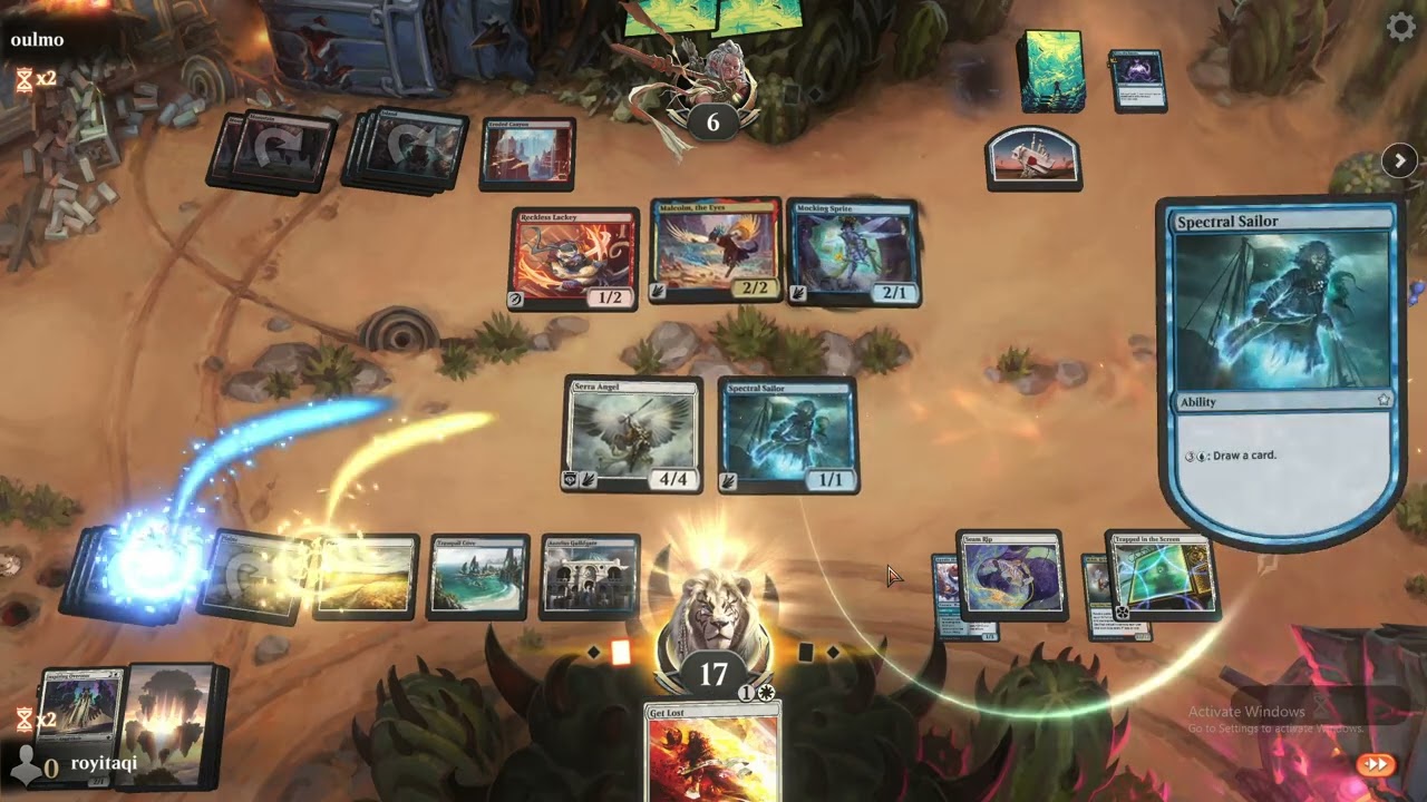 Facing a Spell Casting Deck - MTG Gameplay