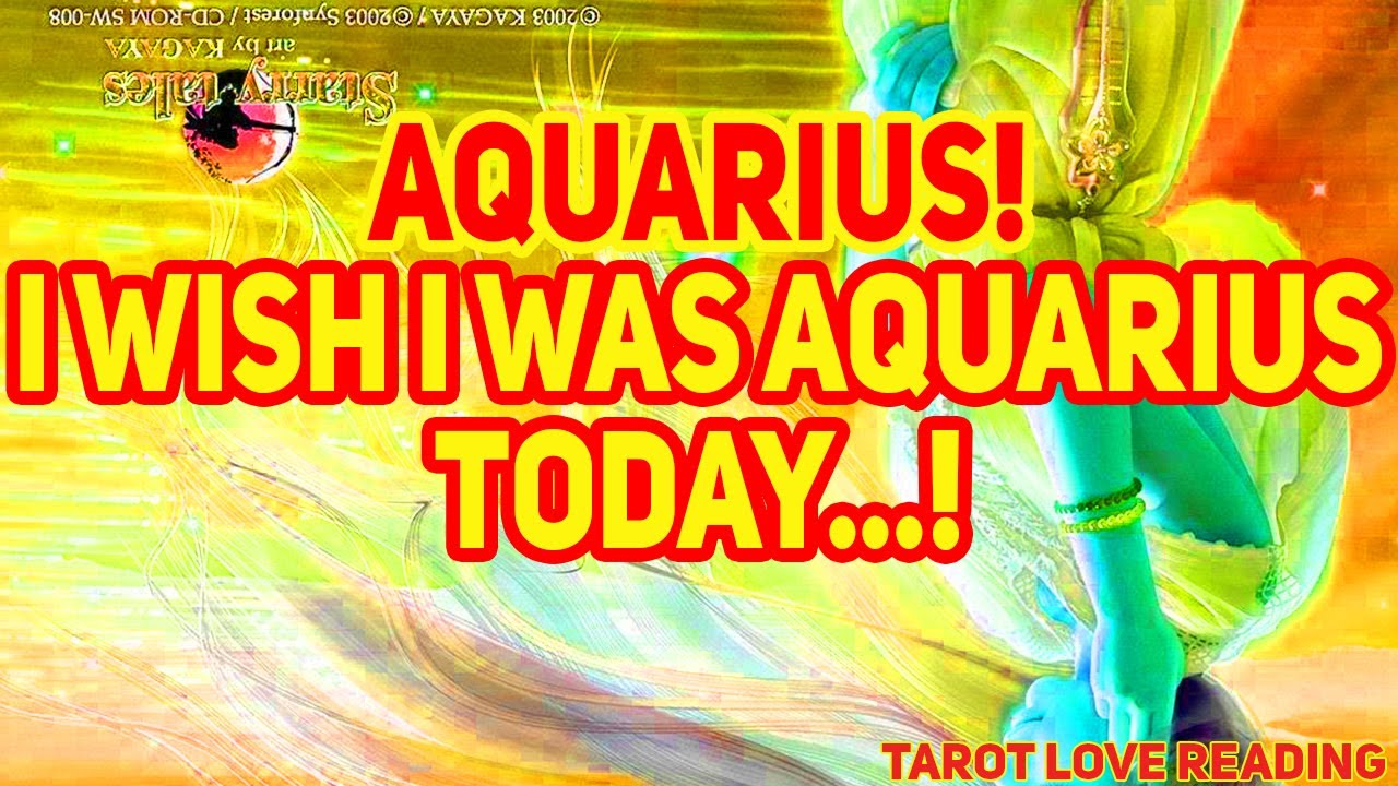 Aquarius Tarot LOVE Reading December 2021 I Wish I Was Aquarius Today...!