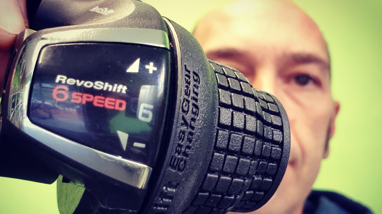COMANDO CAMBIO SHIMANO REVOSHIFT COME MONTARLO