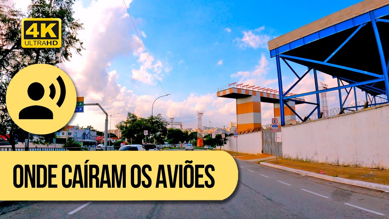 Vídeo triste: dirigindo pelos locais de dois acidentes - Jabaquara e Congonhas (com narração)