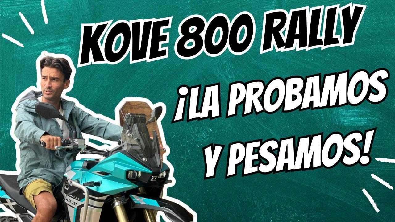 PROBAMOS Y PESAMOS LA KOVE 800 RALLY | ¿Es la Trail definitiva?| Tragando Polvo EP17