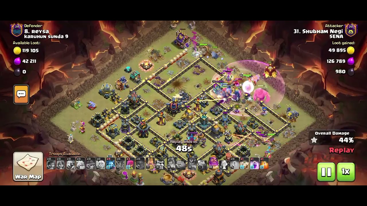 Clash of clan #townhall 17 #coc #war #clash #gaming #gameplay #games 