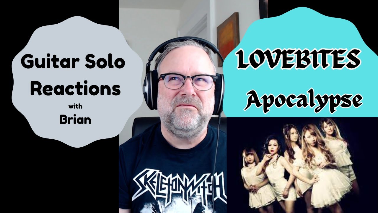 GUITAR SOLO REACTIONS ~ LOVEBITES ~ Apocalypse