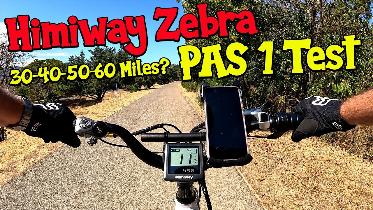 Himiway Zebra PAS 1 Range Test - 30-40-50-60 Miles?