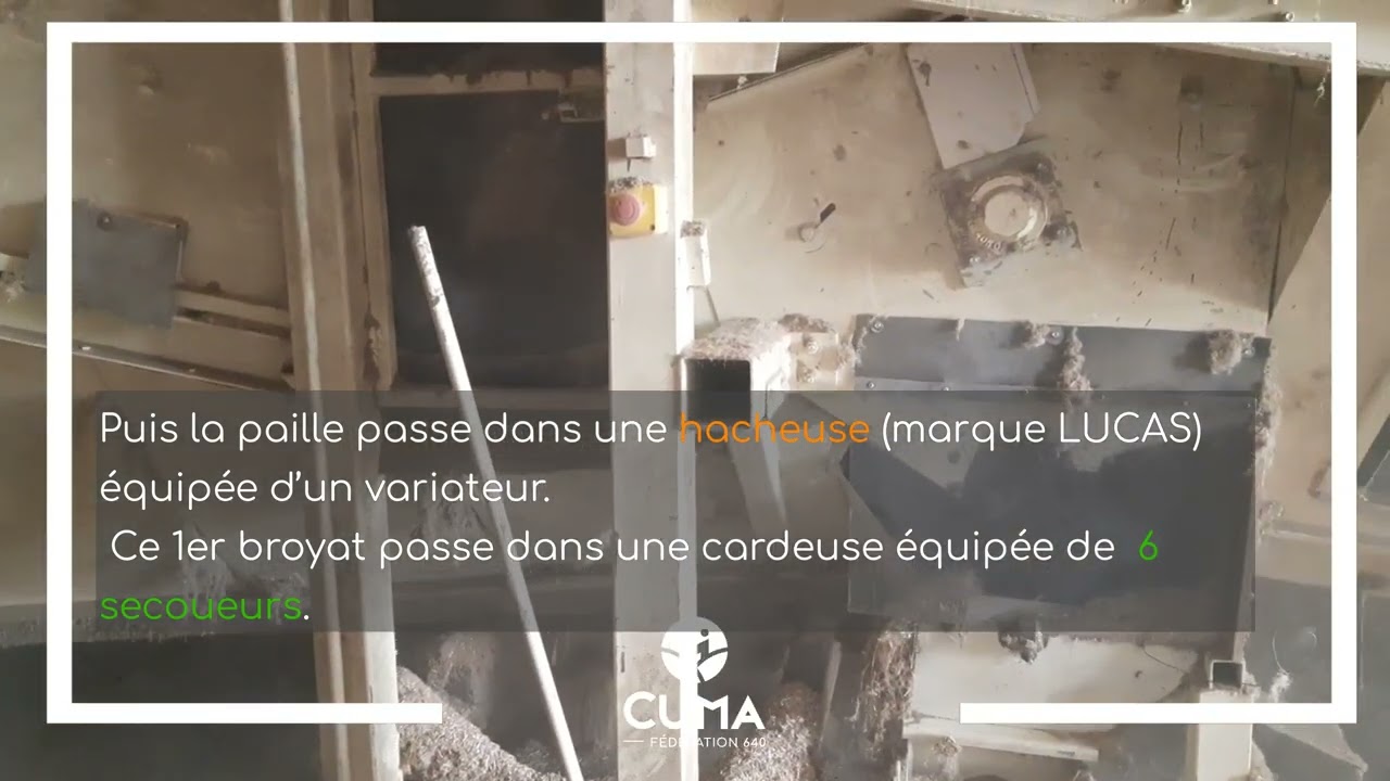 Unité de transformation Chanvre Méllois