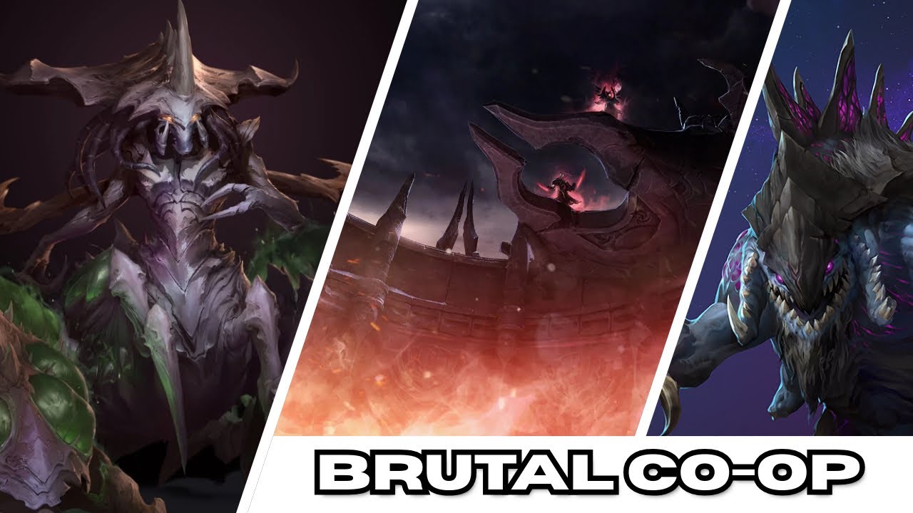 StarCraft II Co-op Brutal + Bonus | Zagara | Bonus Objective Bombardımanı