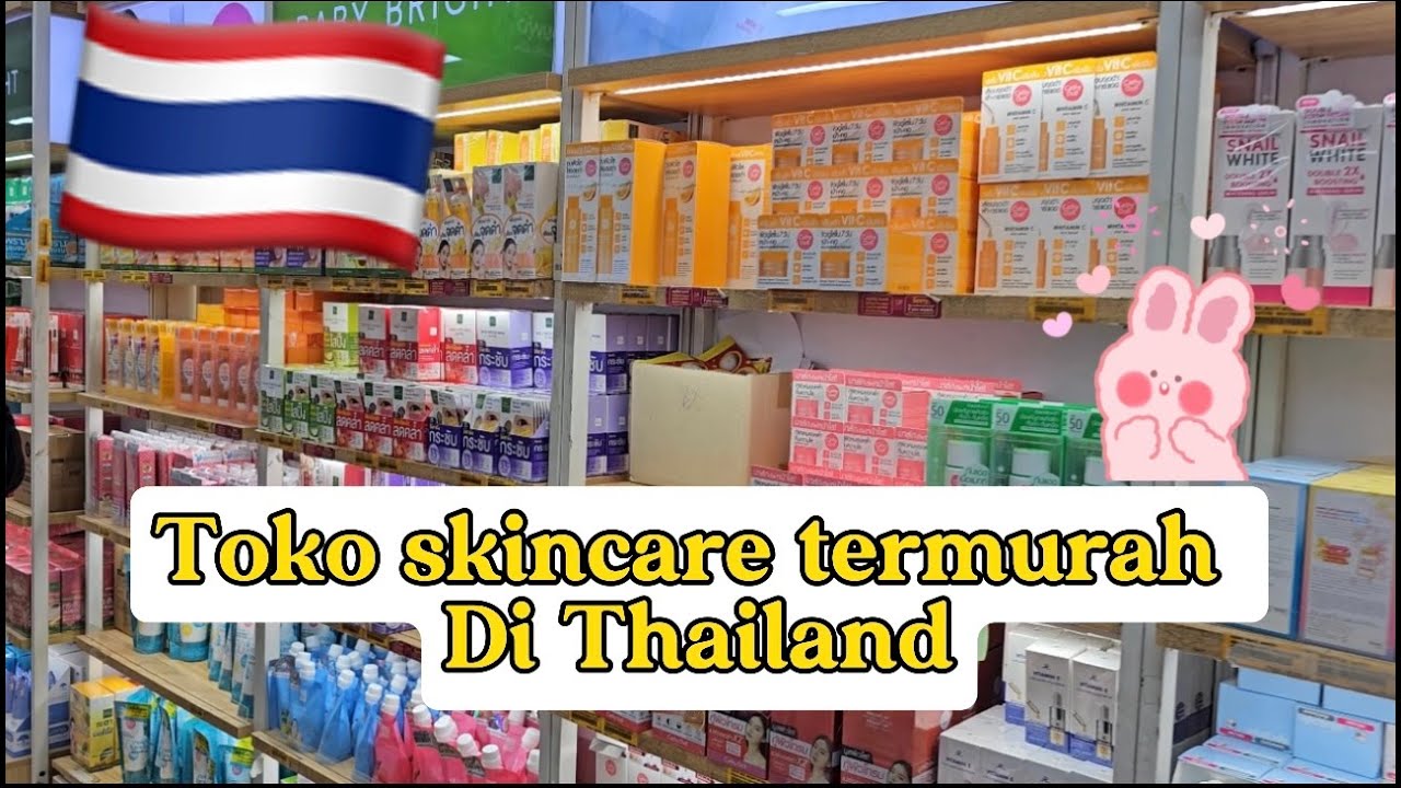 TOFU SKINCARE PRATUNAM BANGKOK | TOKO KOSMETIK TERMURAH DI THAILAND 😱 | Surga nya para jastiper 🫣