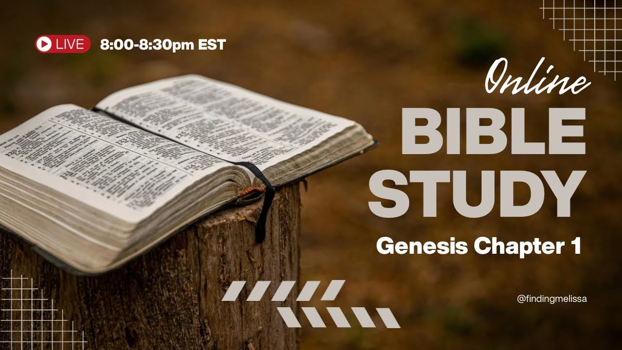Bible Study Genesis Chapter 1