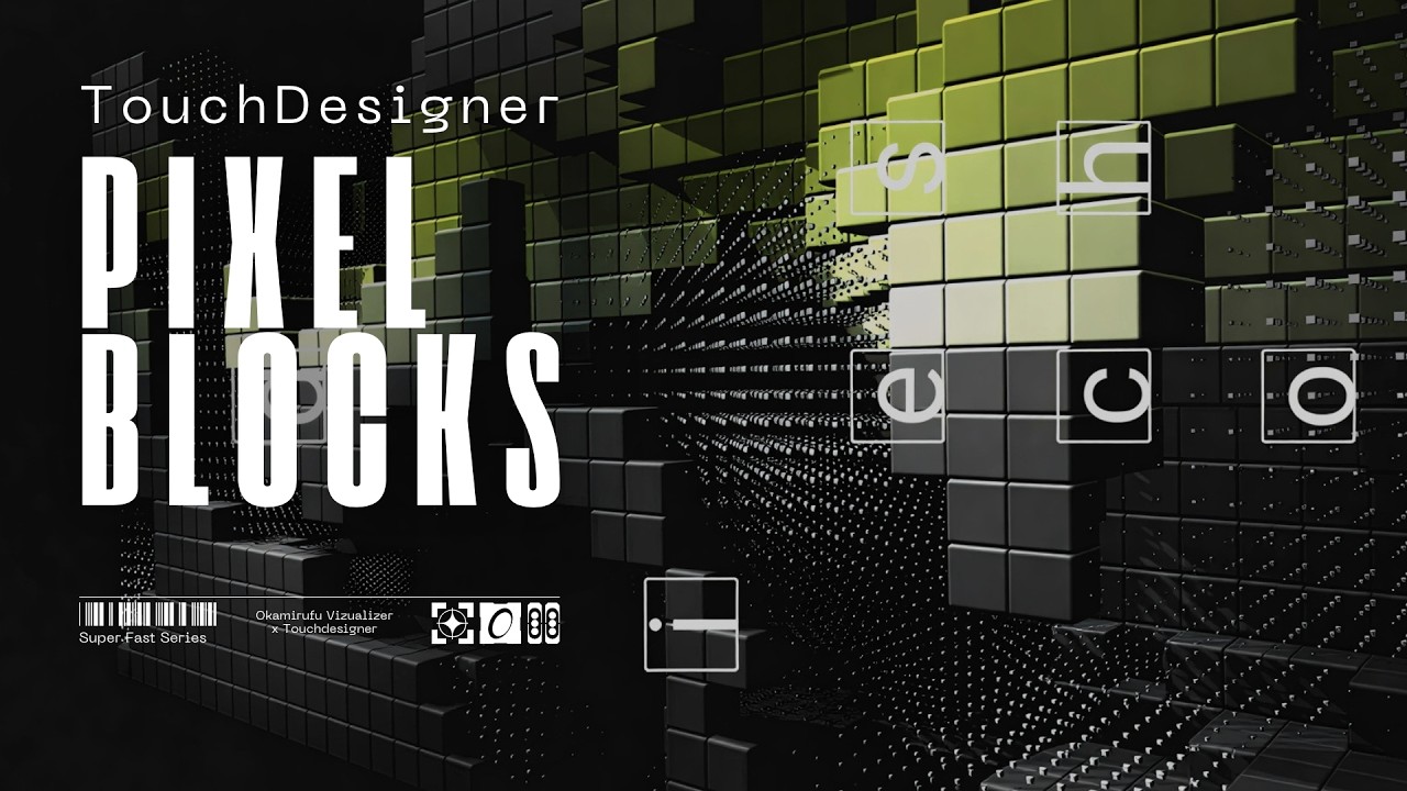 Geometric Point Cloud Distribution: TouchDesigner Tutorial (Easy)