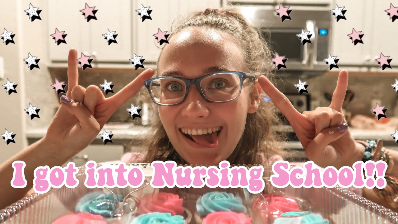 I GOT ACCEPTED TO NURSING SCHOOL!!! //revealing my stats, reaction video & tips