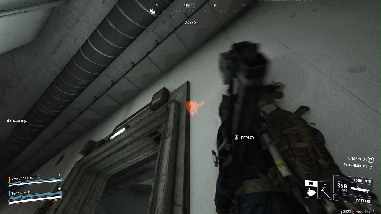 ARC Raiders getting active in security check point getting goopy pooopiiiii