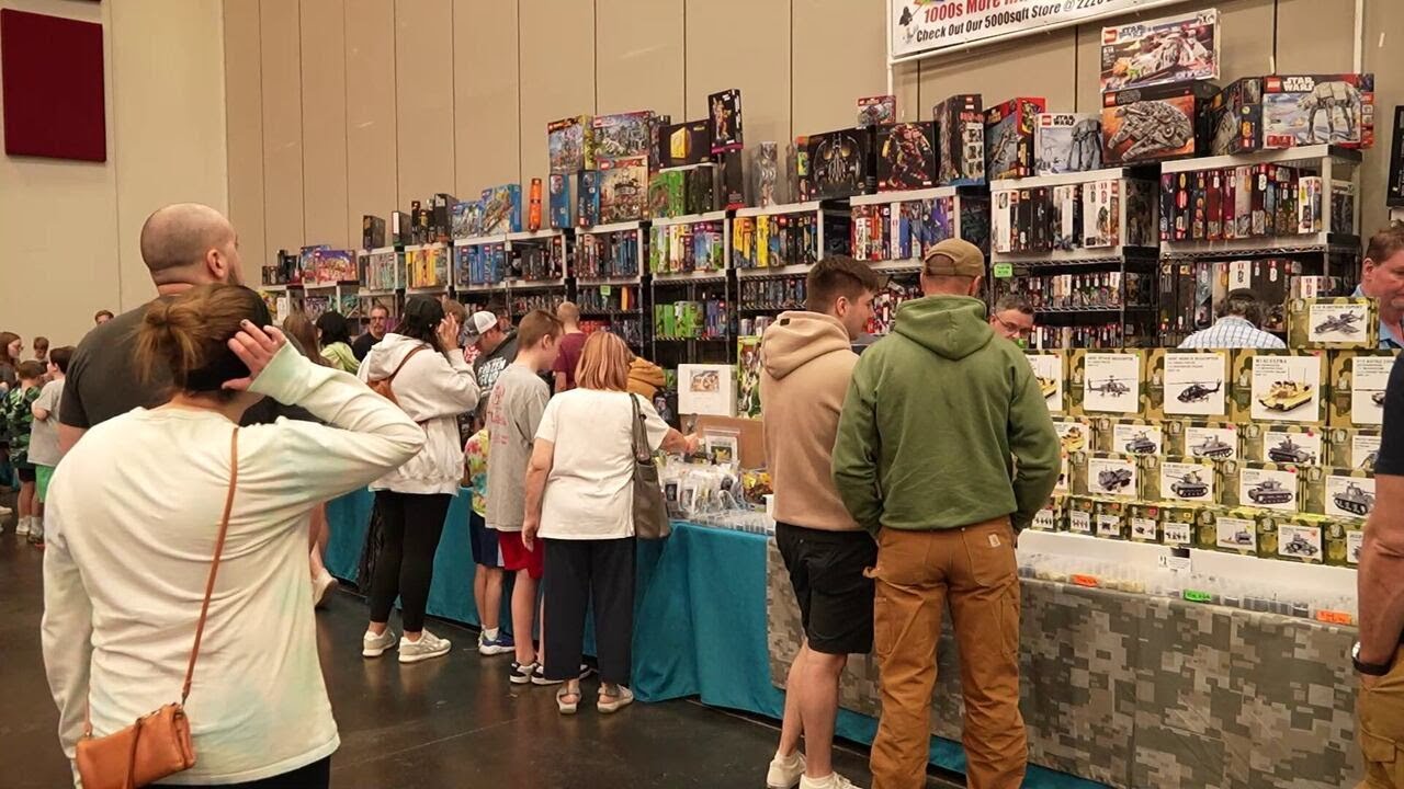 Springfield hosts first Lego convention, known as the greatest Lego fan event on earth