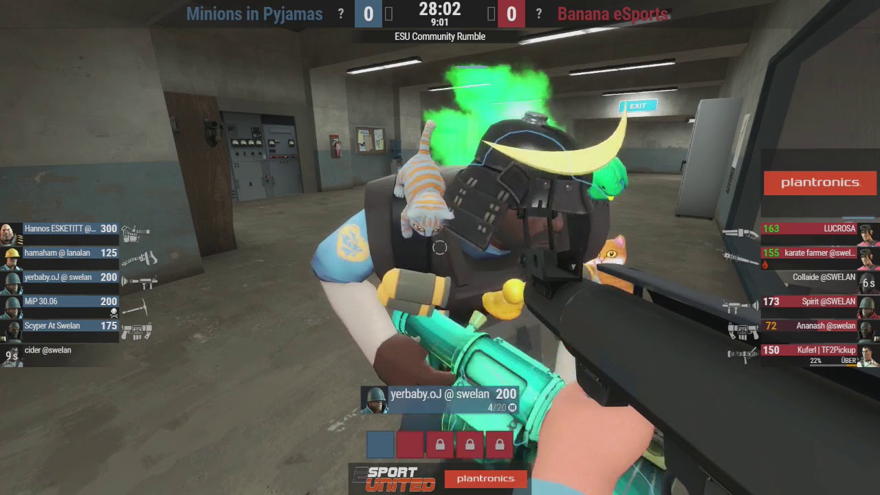 ESU Rumble: Swiss R3 - Minions in Pyjamas vs. Banana eSports