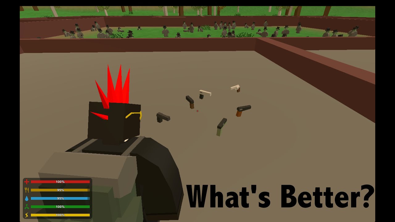 Unturned - Which is the best Pistol?
