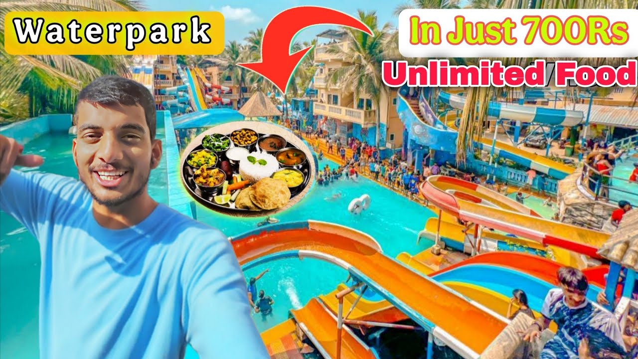 Unlimited Food And Fun In Just 700Rs | Kshitij Waterpark In Virar 