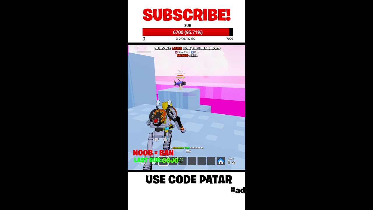 Survive Lava for Brainrot