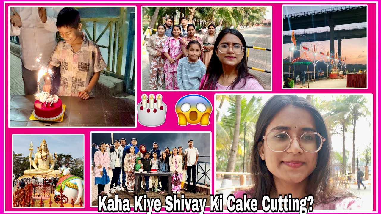 Jabalpur Bhedaghat & Tilwara Ghat🌊🌄😨Shivay Ka Birthday Cake Kaha Kata..?😱 Kya Kya Kiya Sabne✨🫂 