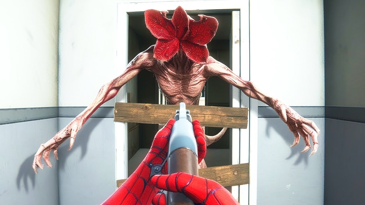 Ich KÄMPFE gegen DEMOGORGON in BONELAB VR