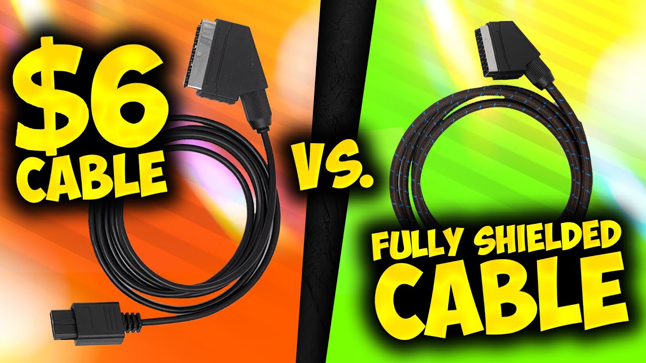 $6 RGB SCART Cable vs High-quality shielded cable