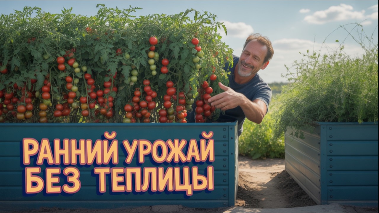 ПОСЕВ ТОМАТОВ в ФЕВРАЛЕ: СВЕРХРАННИЙ урожай без теплицы