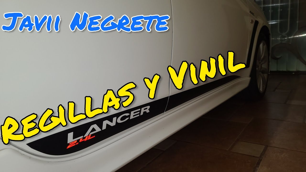Vinil y Tomas de Aire a Mitsubishi Lancer (Instalación) | Javii Negrete