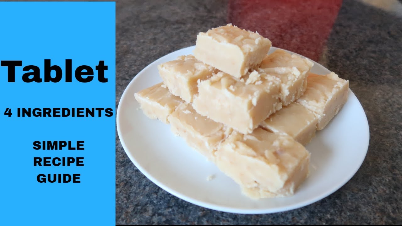 Easy Traditional Scottish Tablet 4 ingredients - If I Can Make It, So Can You!