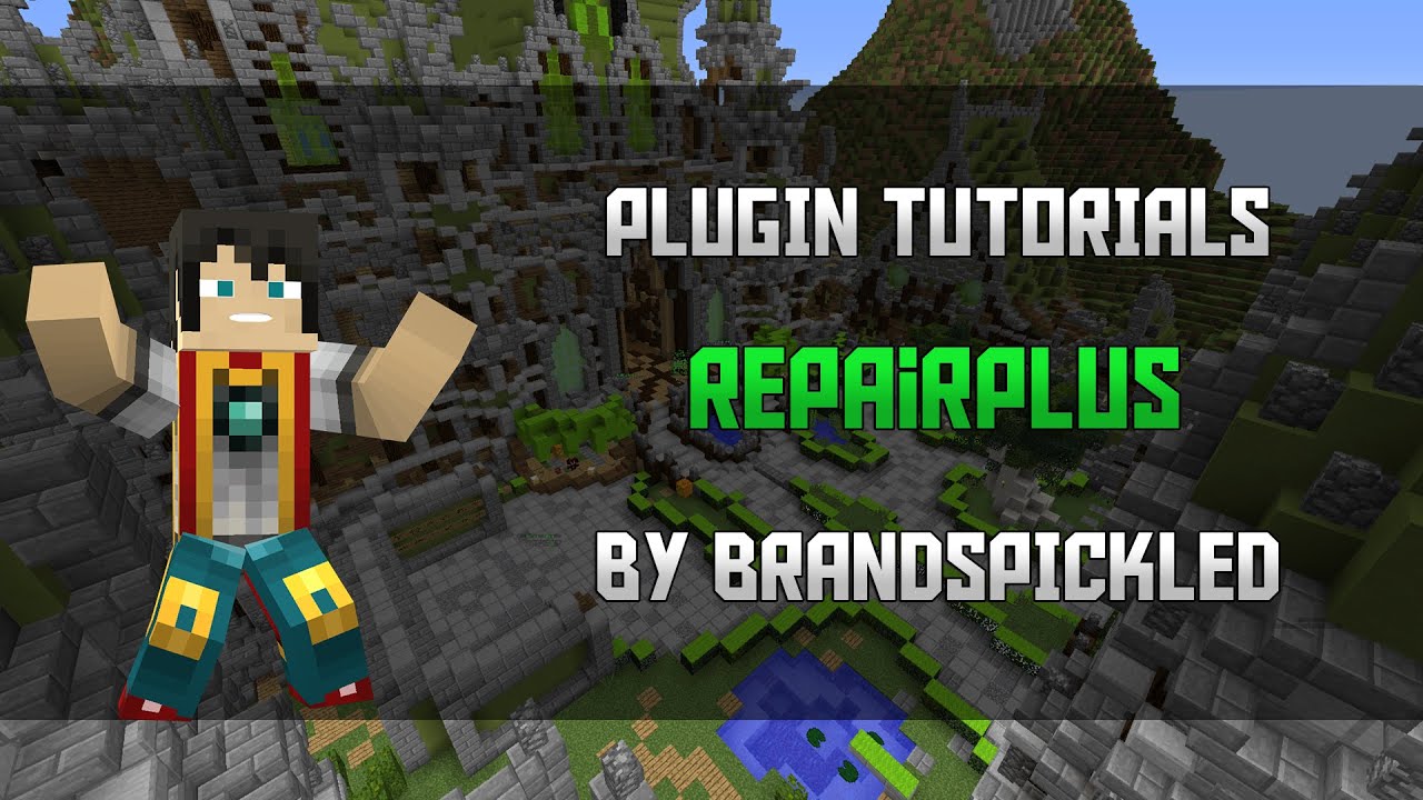Minecraft Plugin Tutorials - RepairPlus