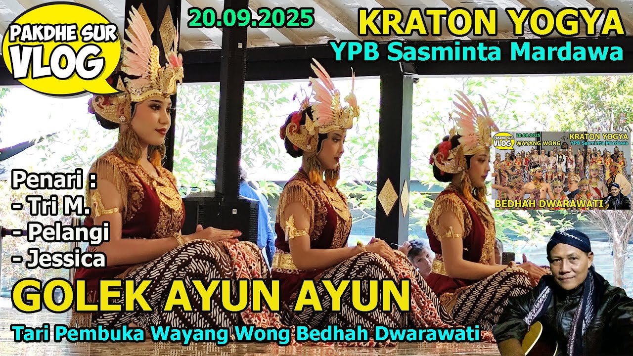 GOLEK AYUN AYUN PEMBUKA BEDHAH DWARAWATI YPB SASMINTA MARDAWA KRATON YOGYA - PAKDHE SUR VLOG #881