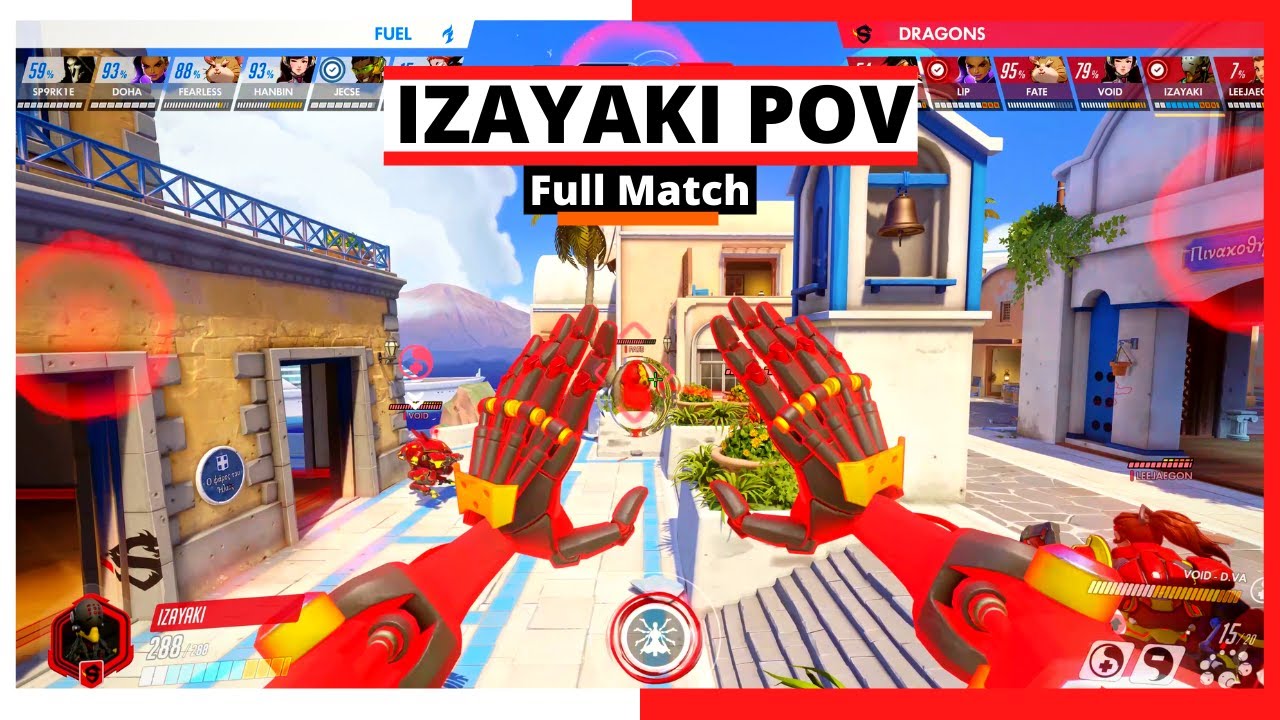 IZAYAKI ZENYATTA & ANA POV | Playoffs Winners Final - Dragons vs Fuel | OWL Season 2021