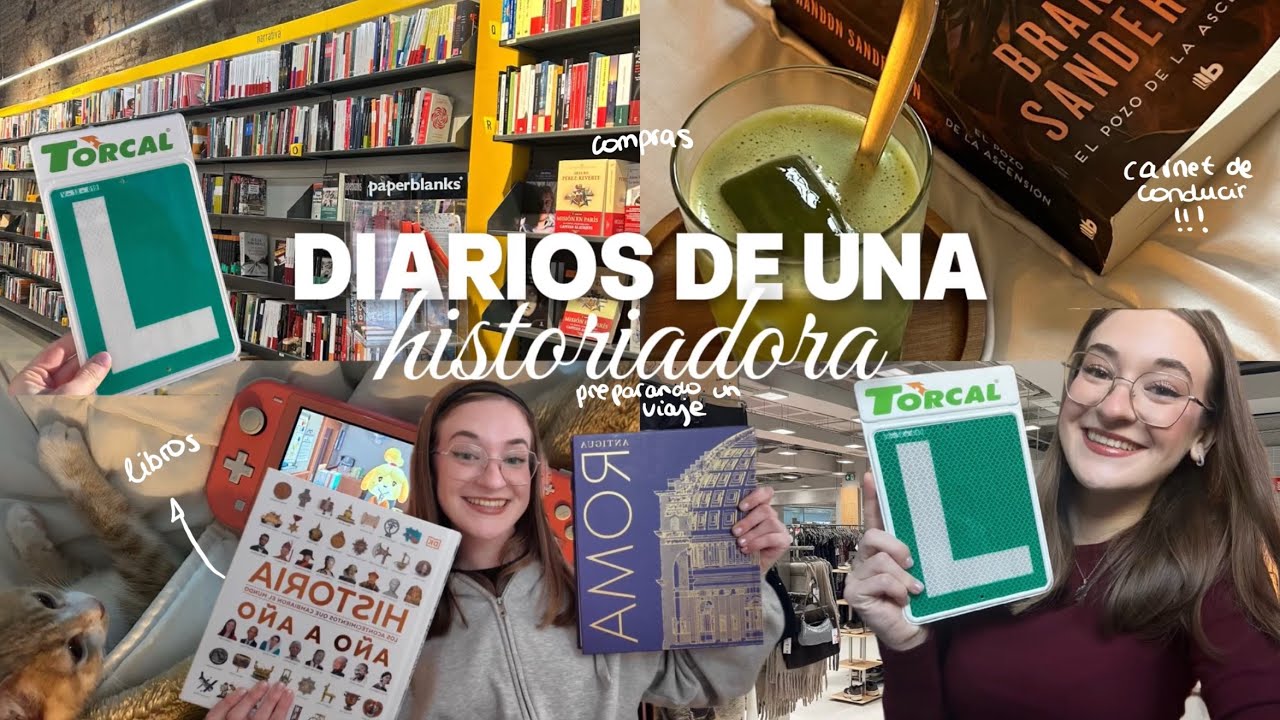 UNOS DÍAS EN MI VIDA: Me saco el carnet, preparando un viaje, haul de compras, lectura…✨