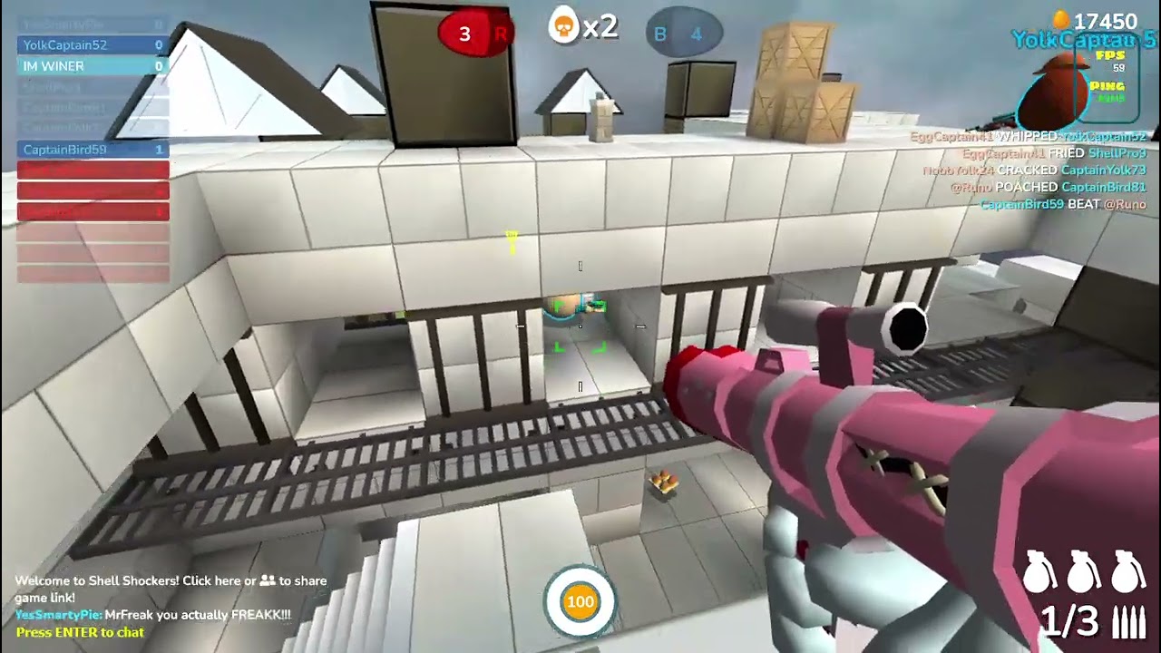 Shell Shockers 🕹️ Play on CrazyGames | I BECAME A RPEGG KILLER | FUAD |