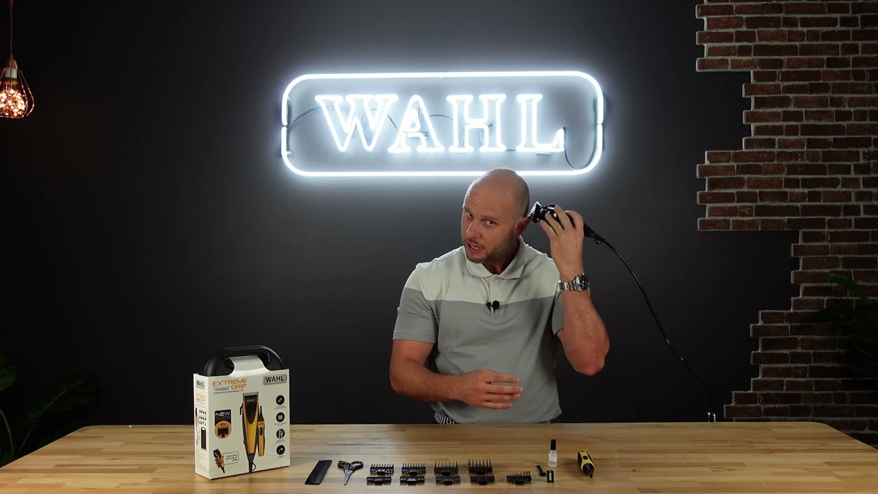Wahl Extreme Grip Starter Hair Clipper Combo - Available Now at Shaver Shop