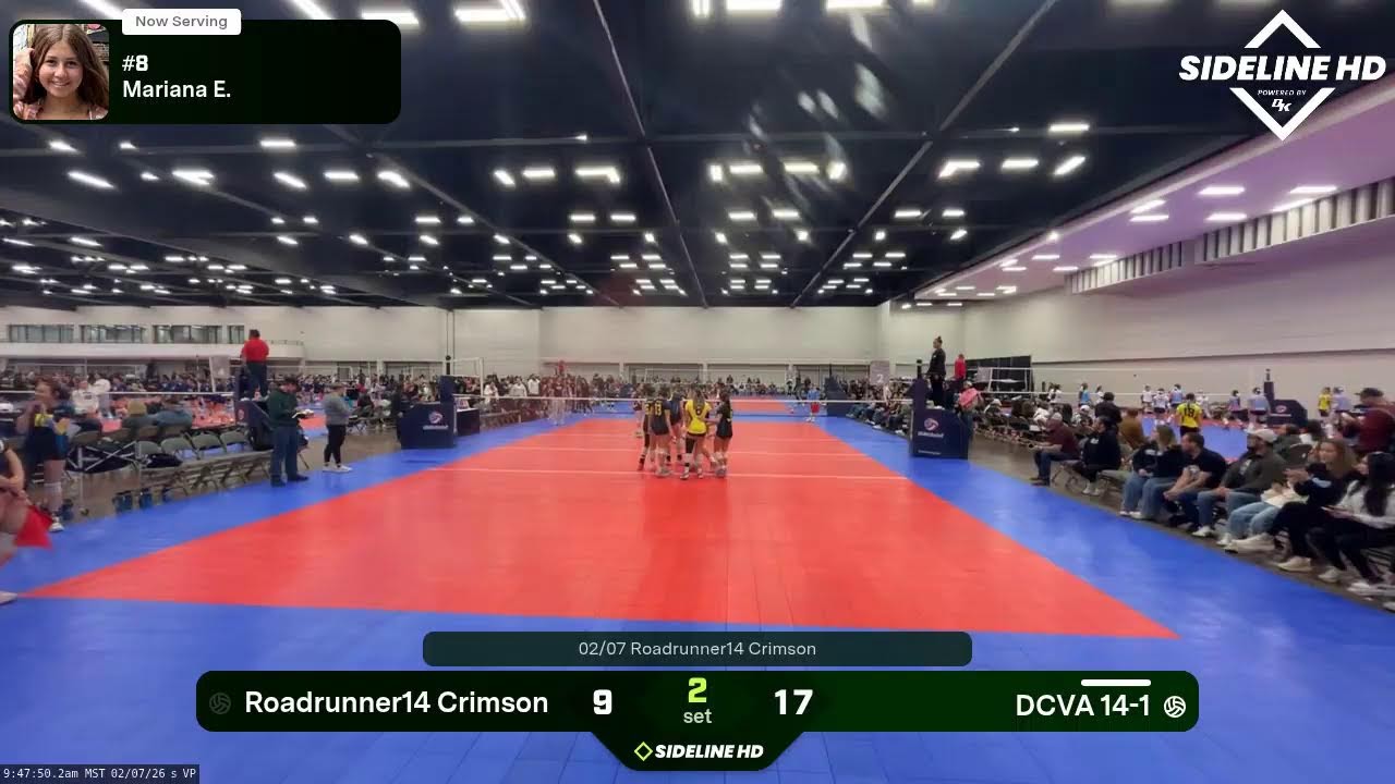 DCVA 14-1 vs. Roadrunner14 Crimson (2026.02.07)
