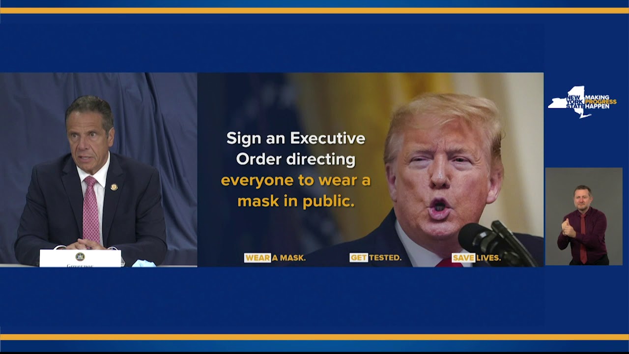 Governor Cuomo to President Trump: 