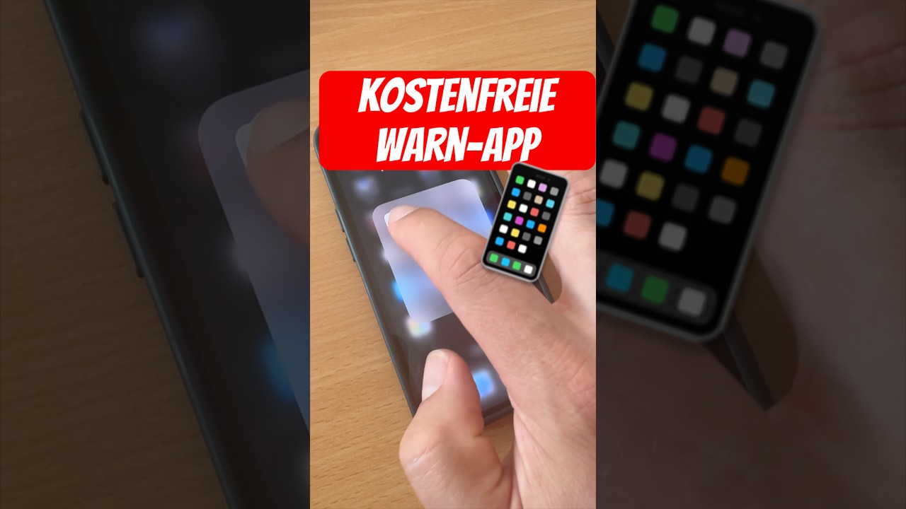 ➡️ Kostenfreie Warn-App ⚠️ #feuerwehr #nina #bbk