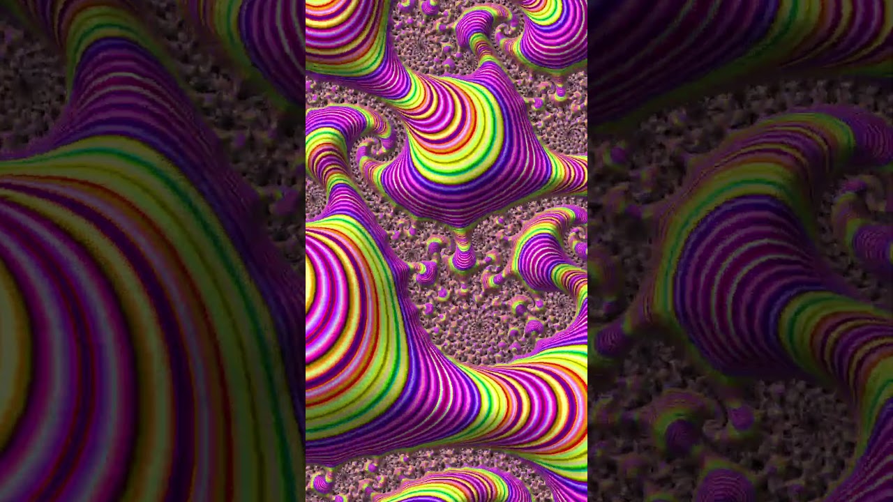 #boostyourmood #hypnotic #hallucination Fractal Freefall: Dizzying Colors in High-Speed Spiral