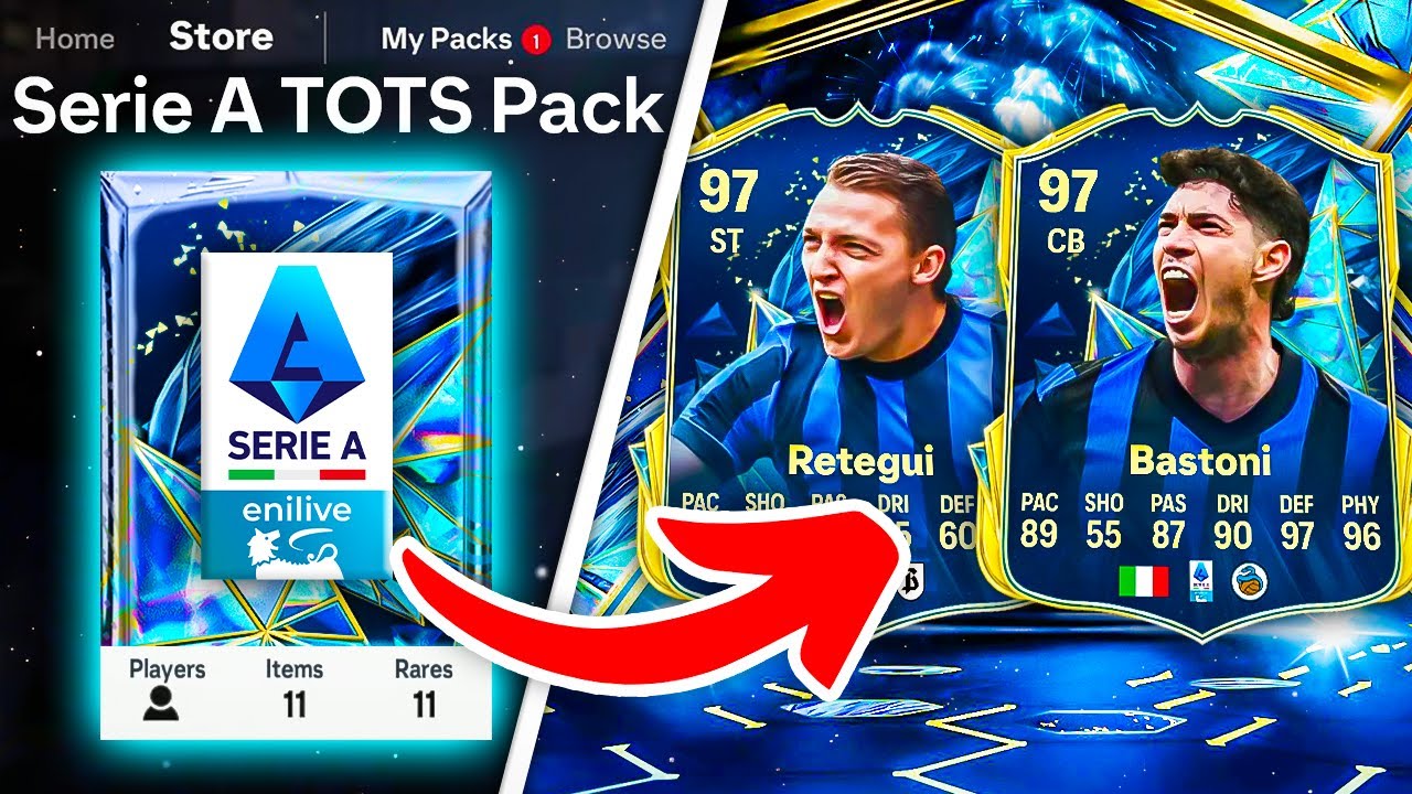 SERIE A ULTIMATE TOTS PACKS! 🤯 FC 25 Ultimate Team