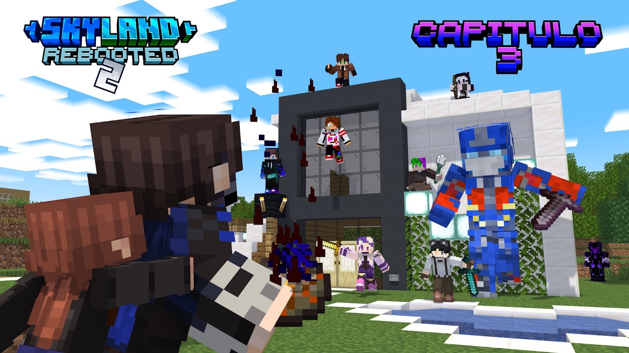 SkyLand 2 En Directo | Serie Minecraft Roleplay/Survival🔴
