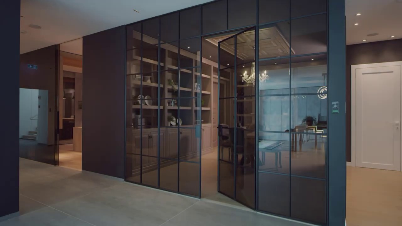 Nuovo Show-room Garofoli - Vetrata G-Like e sala da pranzo stile classico