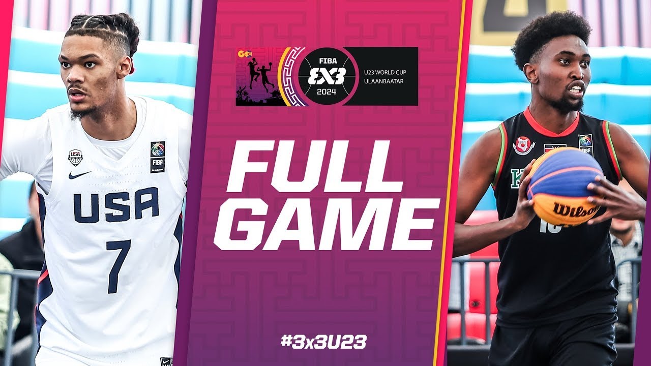 United States 🇺🇸 vs Kenya 🇰🇪 | Men | Full Pool Game | FIBA 3x3 U23 World Cup 2024