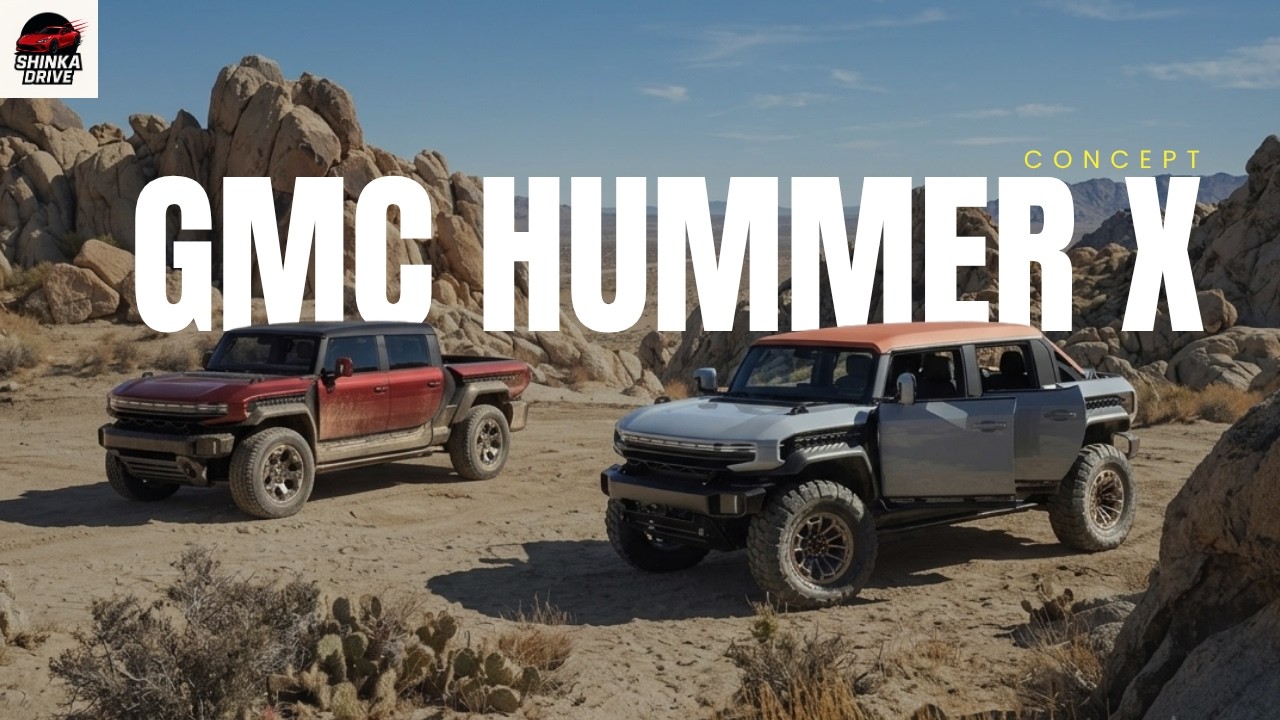The Future of Off-Roading? Meet the GMC HUMMER X Concept