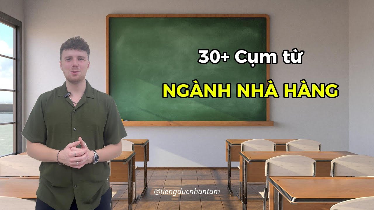 Khám phá 30+ cụm từ tiếng Đức phổ biến ngành Nhà hàng