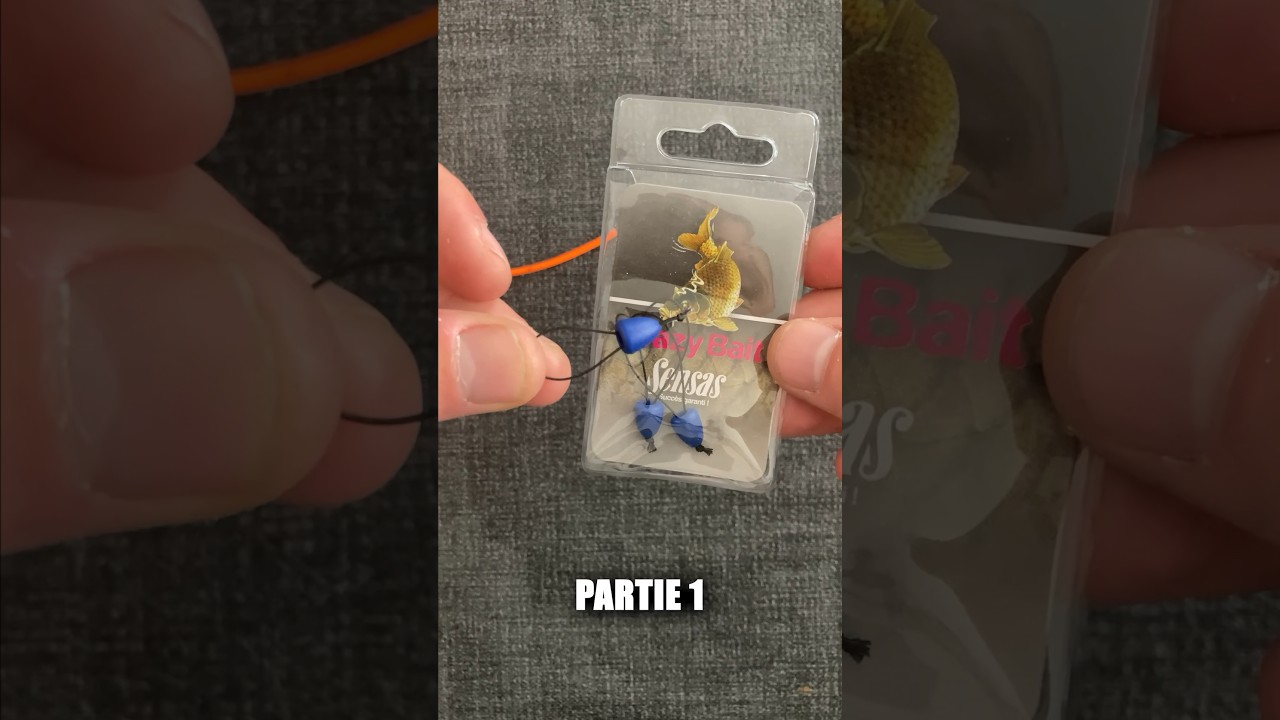 Monter un Connecteur Dacron sur un &eacute;lastique. How to die Dacron connectors. PARTIE 1/2